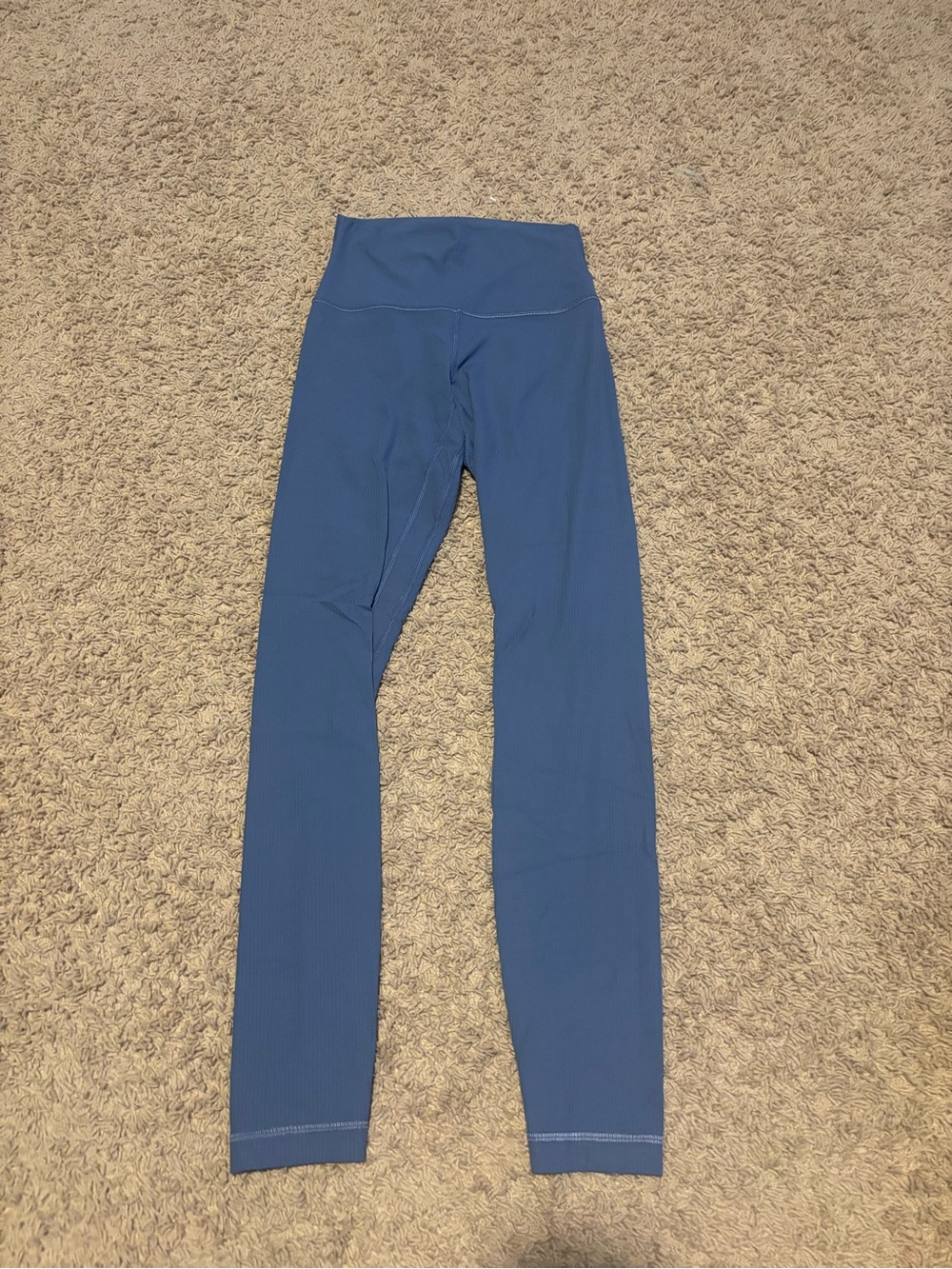 Lululemon align ribbed leggings in blue
